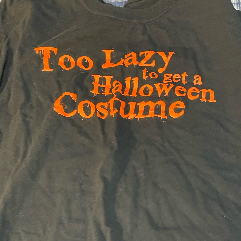 Too lazy to get a Halloween costume